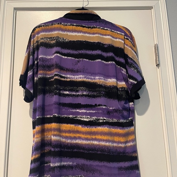 Jamie Sadock Multicolor Patterned Zip-Up Top - Picture 4 of 4